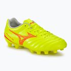 Buty piłkarskie męskie Mizuno Monarcida Neo III Select MD safety yellow/fiery coral 2