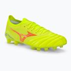 Buty piłkarskie Mizuno Morelia Neo IV Β Japan Md safety yellow/fiery coral 2/ safety yellow