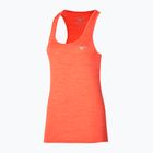 Tank top do biegania damski Mizuno Impulse Core Tank nasturtium