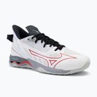 Buty do piłki ręcznej męskie Mizuno Wave Mirage 5 white/salsa/black