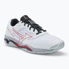 Buty do piłki ręcznej męskie Mizuno Wave Phantom 3 white/salsa/black