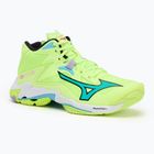 Buty do siatkówki Mizuno Wave Lightning Z8 Mid neo lime/black/splish splash