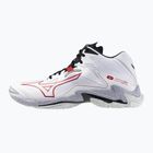 Buty do siatkówki Mizuno Wave Lightning Z8 Mid white/salsa/black