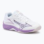 Buty do siatkówki damskie Mizuno Thunder Blade Z white/patrician purple/quince