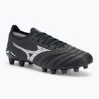 Buty piłkarskie męskie Mizuno Morelia Neo IV β Elite FG black/galaxy silver