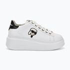Buty damskie KARL LAGERFELD Anakapri Nft white leather