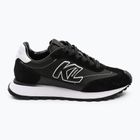 Buty damskie KARL LAGERFELD Kairo Kl Sidetrim black leather/textille