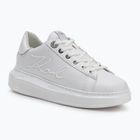Buty damskie KARL LAGERFELD Kapri Signia Shine white leather/mono