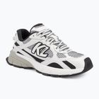 Buty damskie KARL LAGERFELD Orion Sidetrim black leather/textile w/white