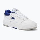 Buty męskie Lacoste Lineshot Contrasted Collar Leather white/blue