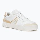 Buty damskie Lacoste L002 Evo Monograms white/light brown