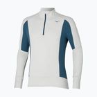 Bluza do biegania męska Mizuno Warmalite Half Zip nimbus cloud/ blue wing teal