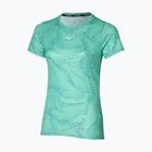 Koszulka do biegania damska Mizuno Impulse Core Graphic Tee dusty jade