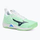 Buty do siatkówki Mizuno Wave Momentum 3 neo mint/black/frontier blue