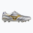 Buty piłkarskie męskie Mizuno Morelia Dna Japan Md galaxy silver/gold/gold