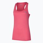 Koszulka do biegania damska Mizuno Impulse Core Tank camellia rose