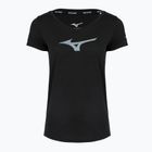 Koszulka do biegania damska Mizuno Core RB Tee black