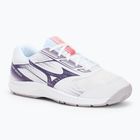Buty do siatkówki damskie Mizuno Cyclone Speed 5 white/violet indigo/camellia rose