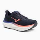 Buty do biegania damskie Mizuno Wave Sky 9 odyssey gray/striking coral/iris bloom