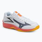 Buty do siatkówki Mizuno Thunder Blade Z white/fiery coral 2/citrus