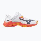 Buty do siatkówki Mizuno Wave Lightning Z8 white/fiery coral 2/citrus