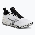 Buty do siatkówki Mizuno Wave Luminous 3 white/black/ge gold