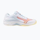 Buty do siatkówki damskie Mizuno Thunder Blade Z white/calypso coral/pale banan