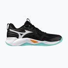 Buty do siatkówki Mizuno Wave Momentum Pro black/tangelo/ice green