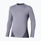 Longsleeve do biegania męski Mizuno Tech Thermal Charge quiksilver