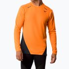 Longsleeve do biegania męski Mizuno Tech Thermal Charge tangelo
