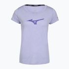 Koszulka do biegania damska Mizuno Core Runbird Tee icelandic blue