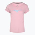Koszulka do biegania damska Mizuno Core Runbird Tee bleached mauve