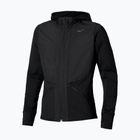 Kurtka do biegania męska Mizuno Warmalite Hybrid Full Zip Hooded black