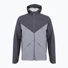 Kurtka do biegania męska Mizuno Tech Thermal Charge Hooded quiksilver