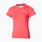 Koszulka tenisowa damska Mizuno Daybreakers Printed calypso coral