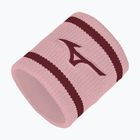 Frotka na nadgarstek Mizuno Wristband Short With Line 6P pinkesque/lava falls
