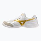 Buty piłkarskie Mizuno Morelia Sala Elite IN white/football gold/galaxy sil