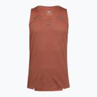 Koszulka do biegania męska Mizuno Tech Light Tank copper brown