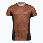 Koszulka do biegania męska Mizuno Active DryAeroFlow Graphic copper brown
