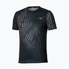 Koszulka do biegania męska Mizuno Core Graphic Tee black/gray