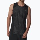 Koszulka do biegania męska Mizuno Active DryAeroFlow Graphic Tank Top black/gray