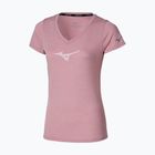 Koszulka do biegania damska Mizuno Core Runbird Tee rose elegance