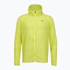 Kurtka do biegania męska Mizuno Tech Light Hooded lightning yellow