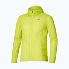 Kurtka do biegania męska Mizuno Tech Light Hooded lightning yellow