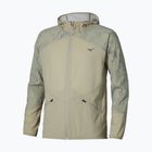 Kurtka do biegania męska Mizuno Active Alpha Hooded elm