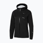 Kurtka do biegania damska Mizuno Trail Waterproof 20K Hooded black