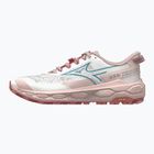 Buty do biegania damskie Mizuno Wave Mujin 11 snow white/larkspur/faded rode