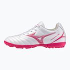 Buty piłkarskie dziecięce Mizuno Monarcida Neo III Select Jr AS white/fuchsia purple