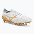 Buty piłkarskie Mizuno Morelia Neo IV Beta Elite Mix white/mp gold/cool gray 3c