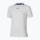 Koszulka tenisowa męska Mizuno Tennis Core Short Sleeve Tee white/insignia blue